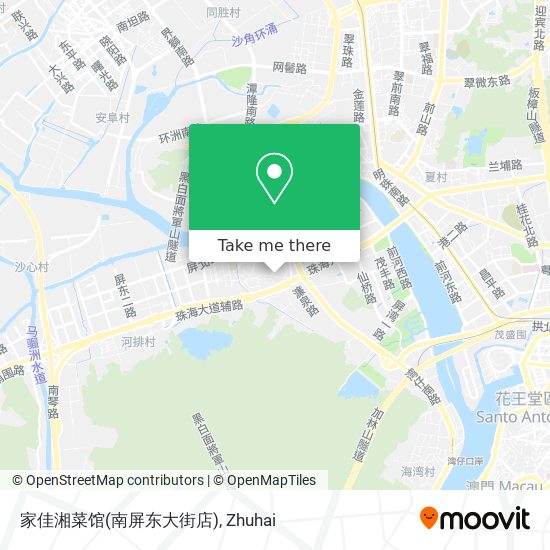 家佳湘菜馆(南屏东大街店) map