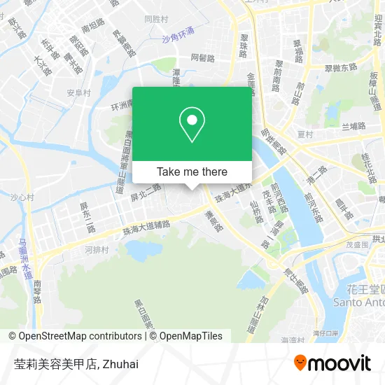 莹莉美容美甲店 map