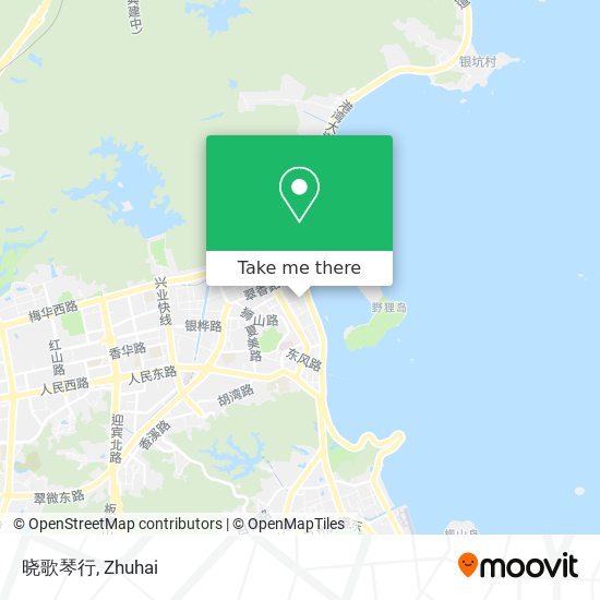 晓歌琴行 map