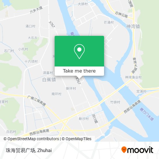 珠海贸易广场 map