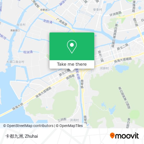 卡都九洲 map