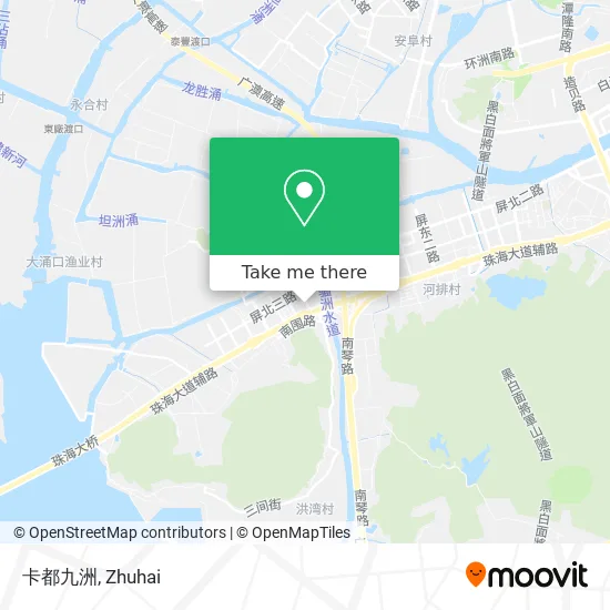 卡都九洲 map