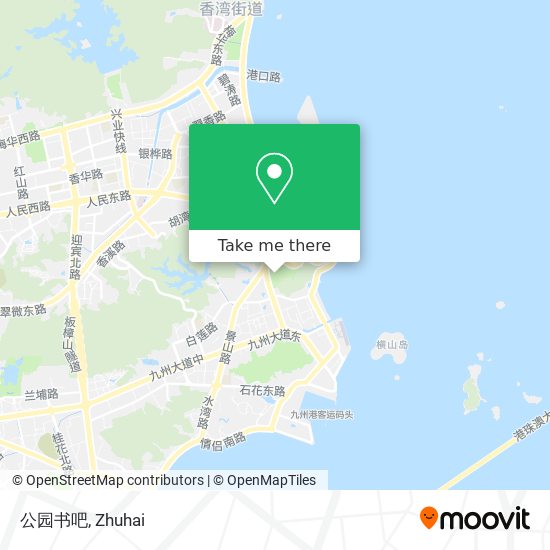 公园书吧 map