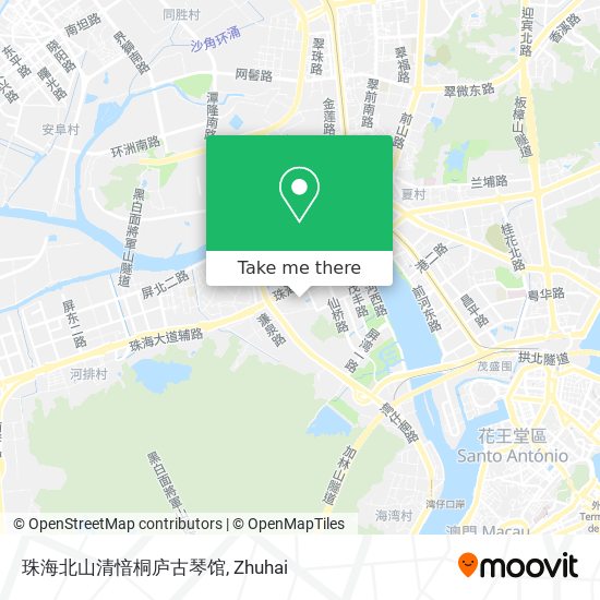 珠海北山清愔桐庐古琴馆 map