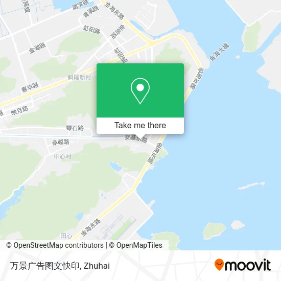万景广告图文快印 map