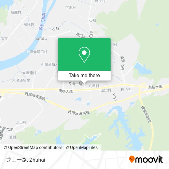 龙山一路 map