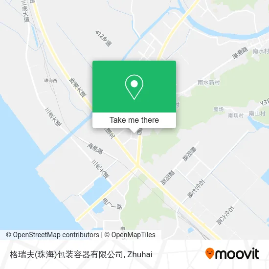格瑞夫(珠海)包装容器有限公司 map