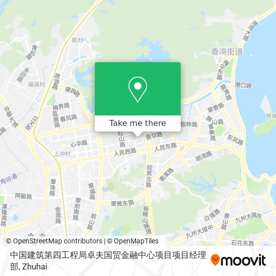中国建筑第四工程局卓夫国贸金融中心项目项目经理部 map