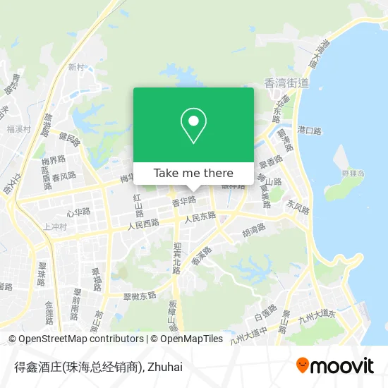 得鑫酒庄(珠海总经销商) map