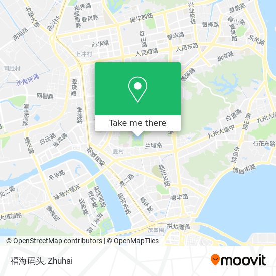 福海码头 map