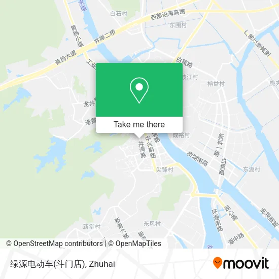 绿源电动车(斗门店) map