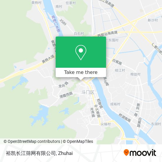 裕凯长江筛网有限公司 map