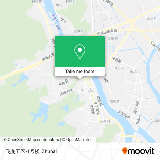 飞龙五区-1号楼 map