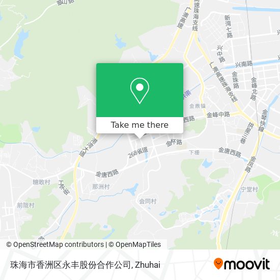 珠海市香洲区永丰股份合作公司 map