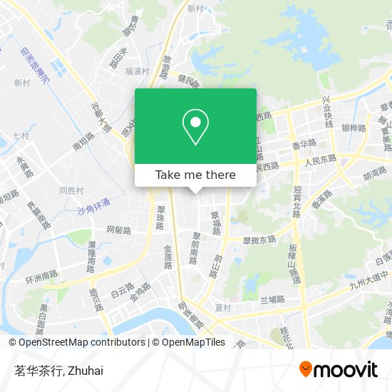 茗华茶行 map
