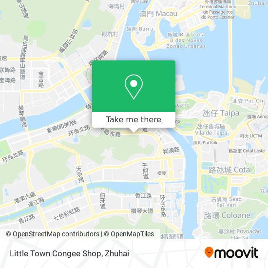 Little Town Congee Shop map