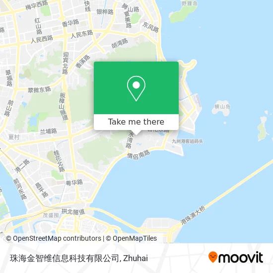 珠海金智维信息科技有限公司 map
