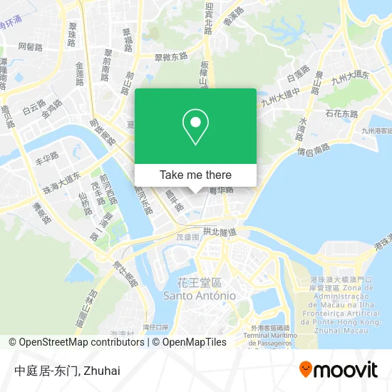 中庭居-东门 map