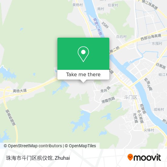 珠海市斗门区殡仪馆 map