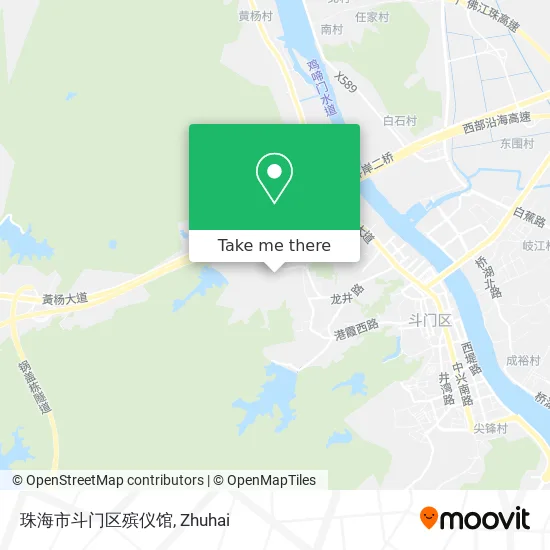 珠海市斗门区殡仪馆 map