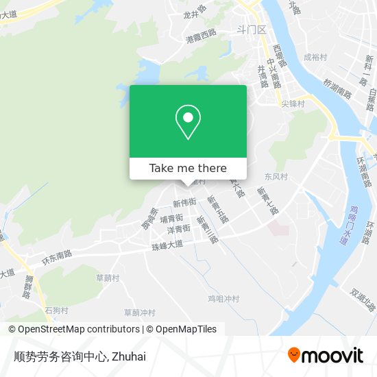 顺势劳务咨询中心 map