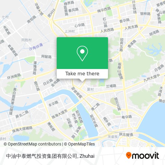 中油中泰燃气投资集团有限公司 map