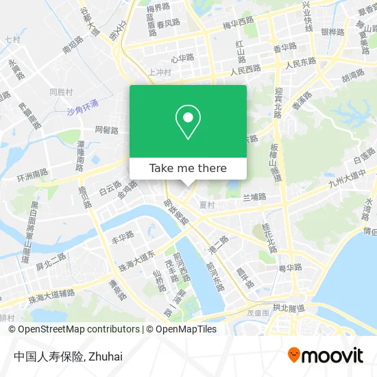 中国人寿保险 map