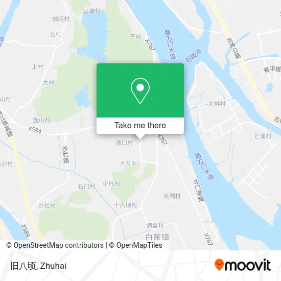 旧八顷 map