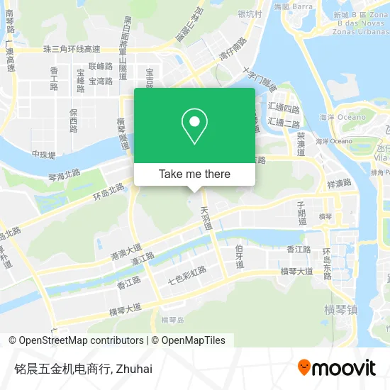 铭晨五金机电商行 map