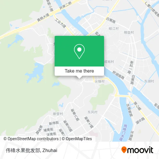 伟锋水果批发部 map