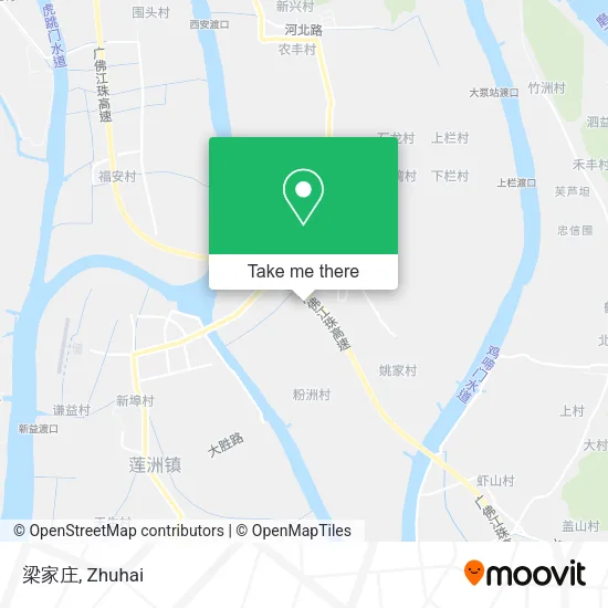 梁家庄 map