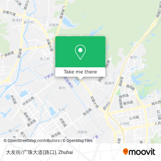 大友街/广珠大道(路口) map