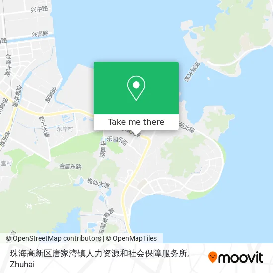 珠海高新区唐家湾镇人力资源和社会保障服务所 map