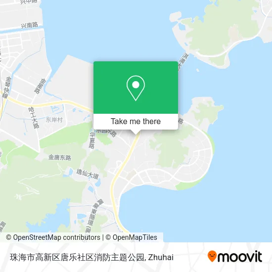 珠海市高新区唐乐社区消防主题公园 map