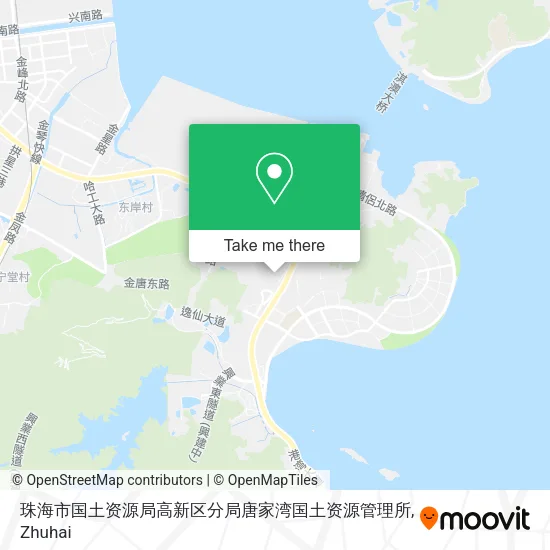 珠海市国土资源局高新区分局唐家湾国土资源管理所 map