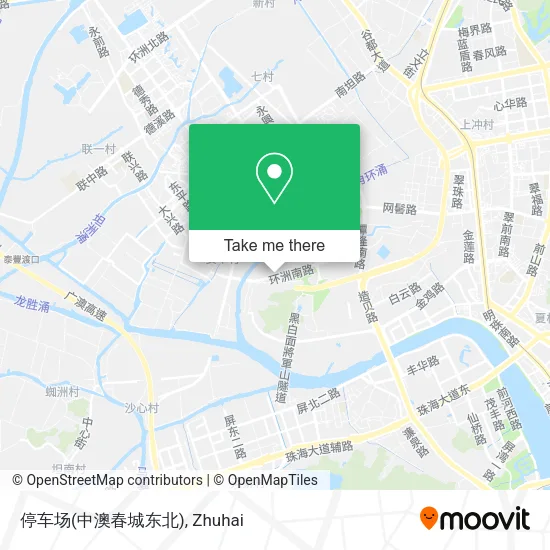 停车场(中澳春城东北) map
