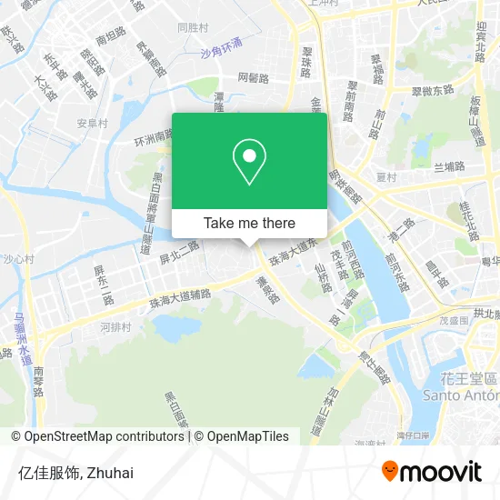亿佳服饰 map
