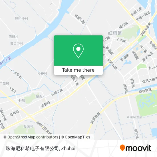 珠海尼科希电子有限公司 map