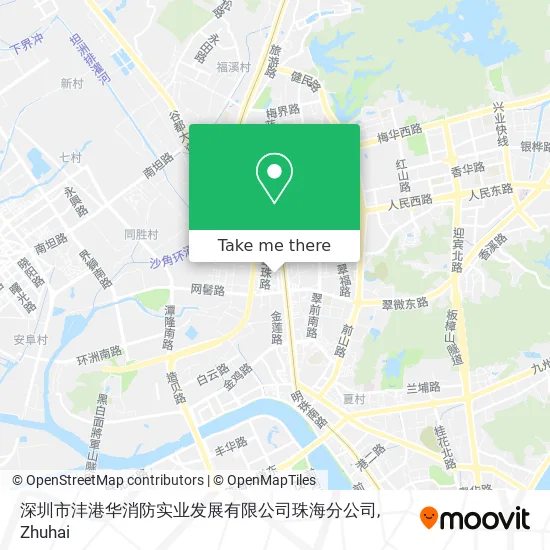 深圳市沣港华消防实业发展有限公司珠海分公司 map