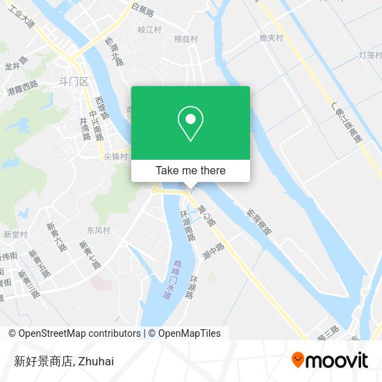 新好景商店 map