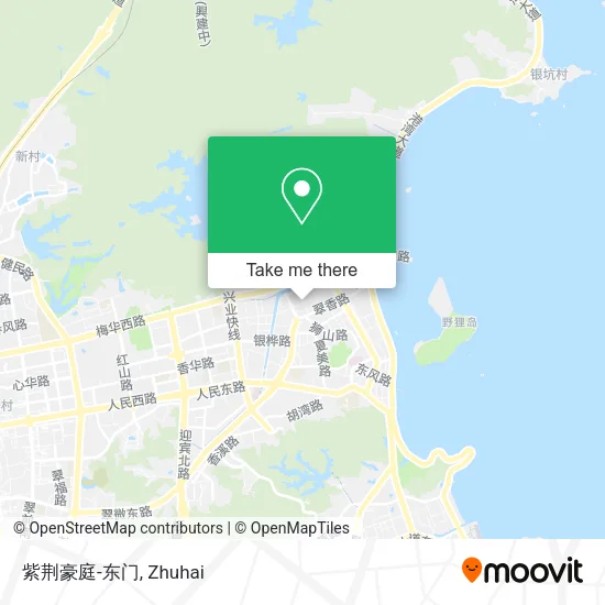 紫荆豪庭-东门 map