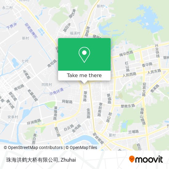 珠海洪鹤大桥有限公司 map