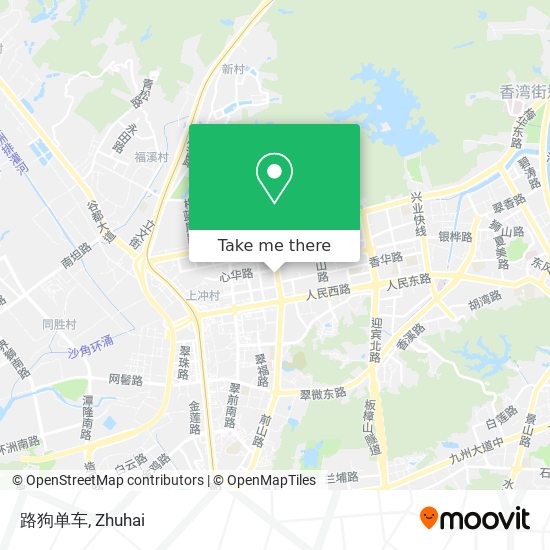 路狗单车 map