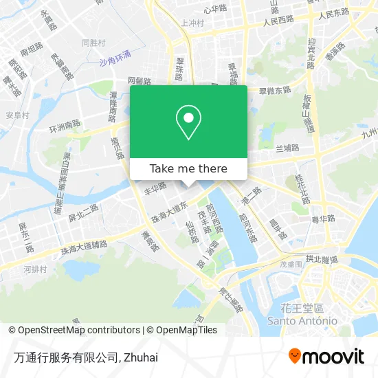 万通行服务有限公司 map