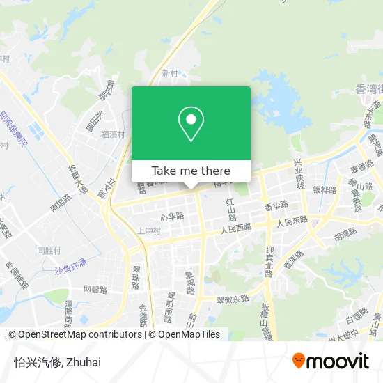 怡兴汽修 map