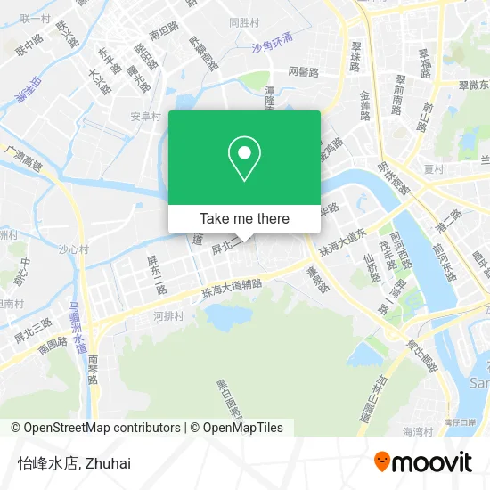 怡峰水店 map