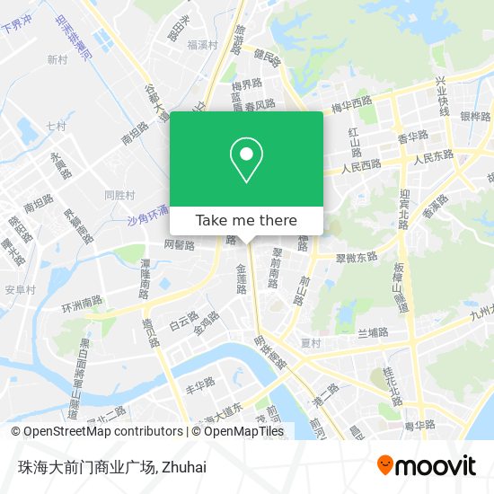 珠海大前门商业广场 map