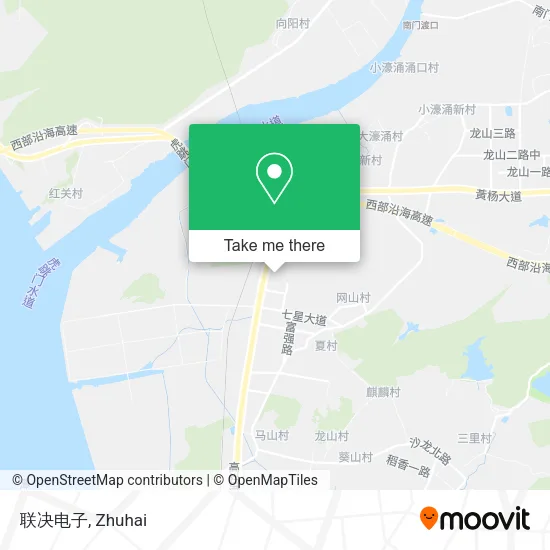 联决电子 map