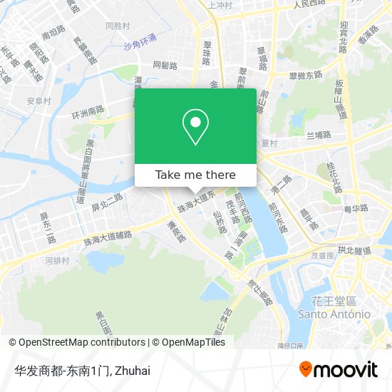 华发商都-东南1门 map