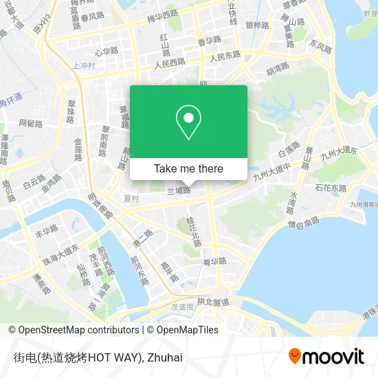 街电(热道烧烤HOT WAY) map